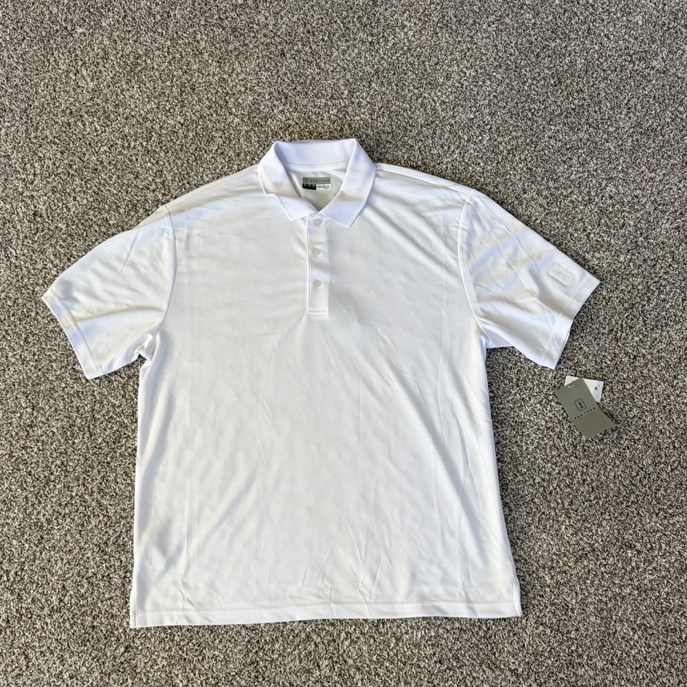 New With Tags PGA Tour Men’s Airflux SPF 50 With Stretch Shoulder Seams Size XL